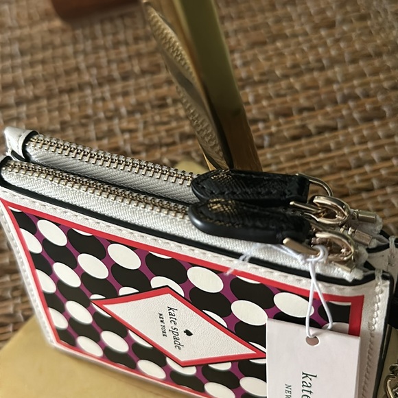 Kate Spade lucky draw coin pouch/keychain - Picture 7 of 11